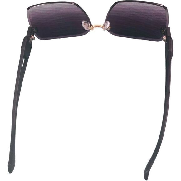 NEW Fashion Inspired Black GG Gradient Sunglasses - Picture 7 of 7